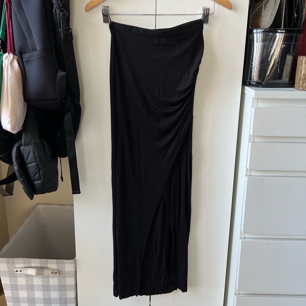 Zara Casual Black Maxi Skirt - Size Small